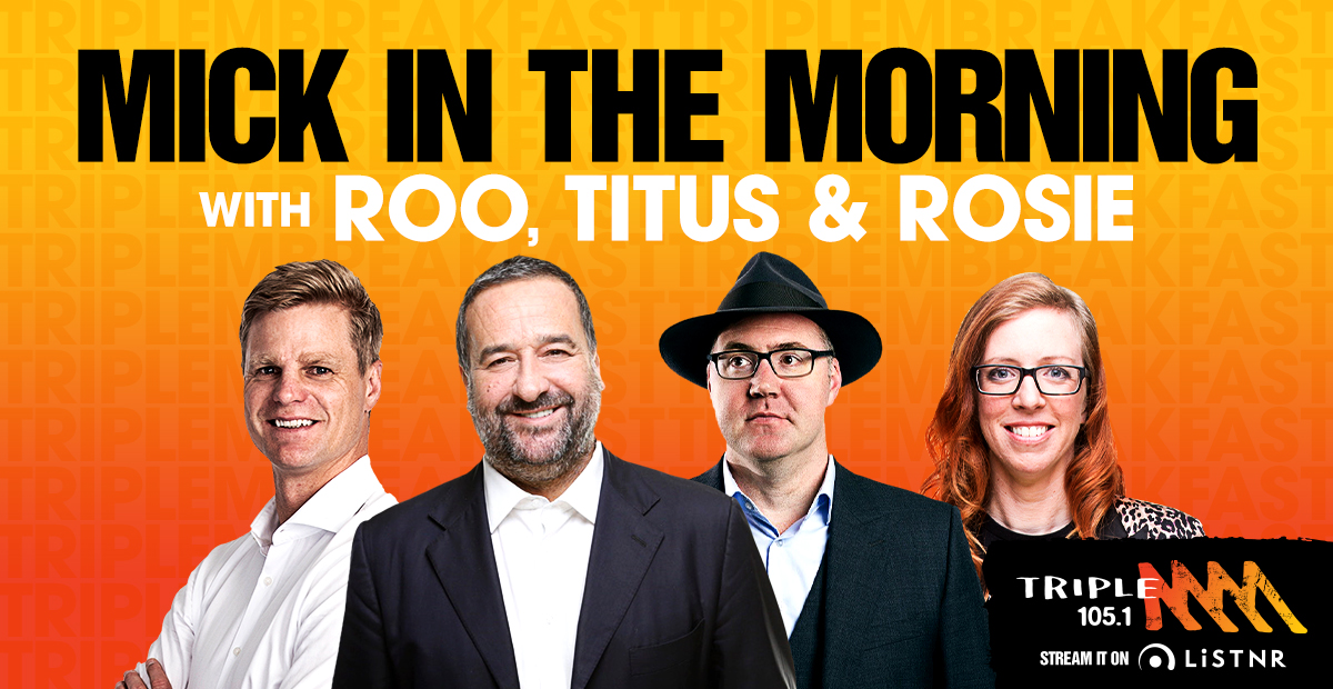 Mick in the Morning with Roo, Titus and Rosie